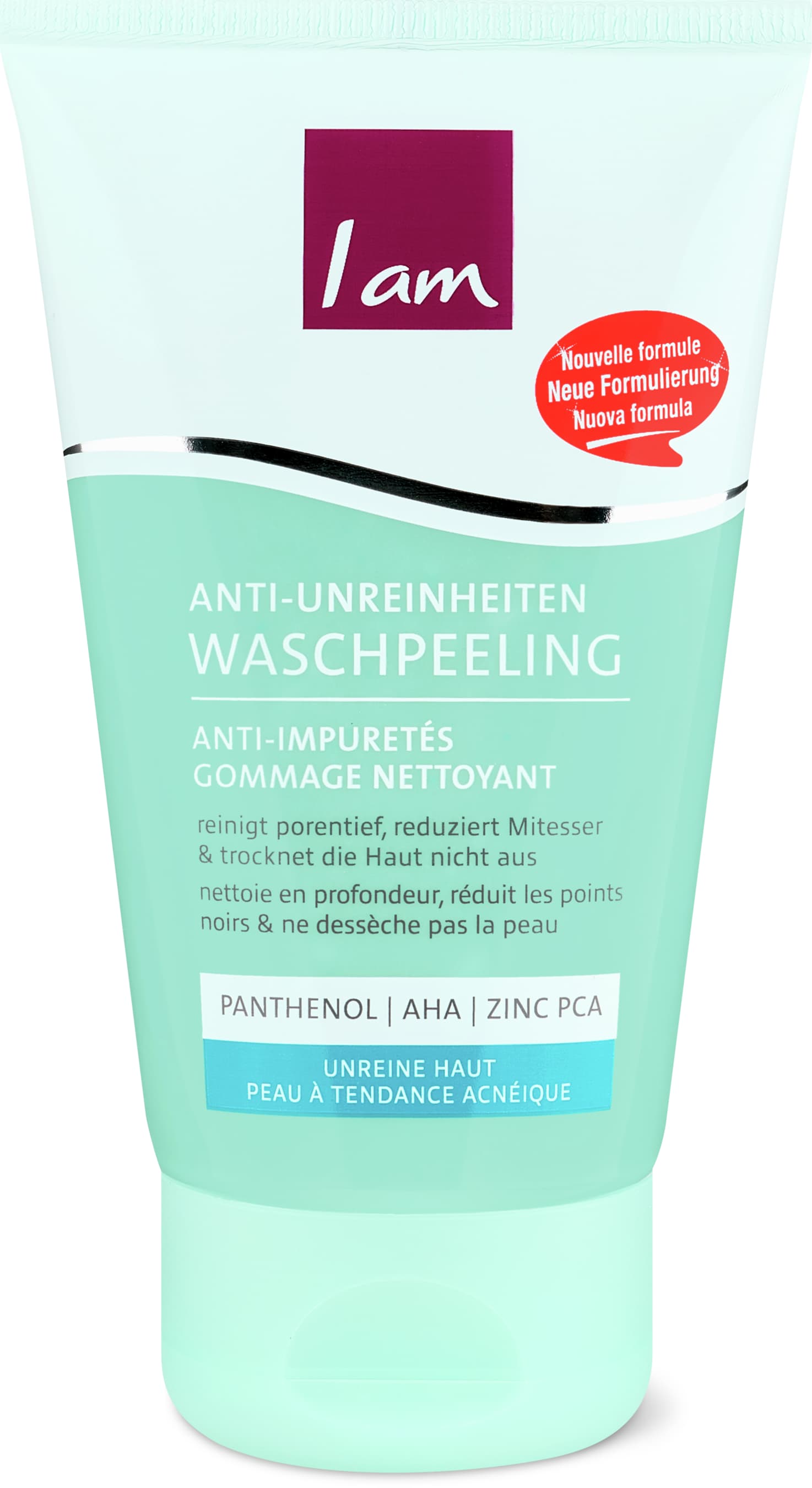 Anti-Unreinheiten Waschpeeling
